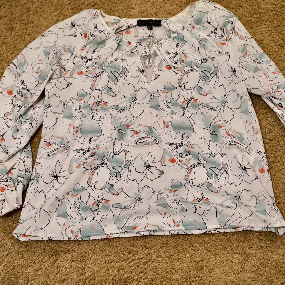 Floral Dress Blouse